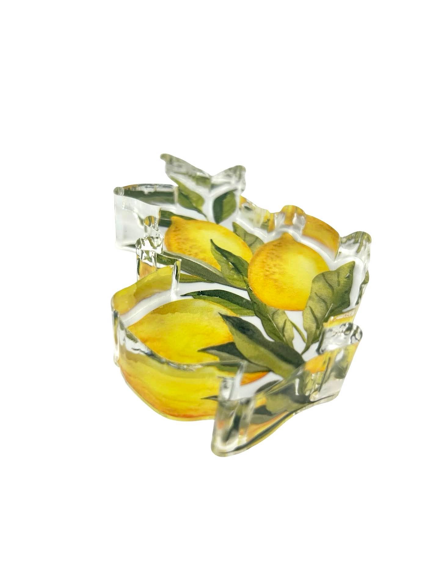 Acrylic Napkin Weight, Lemons