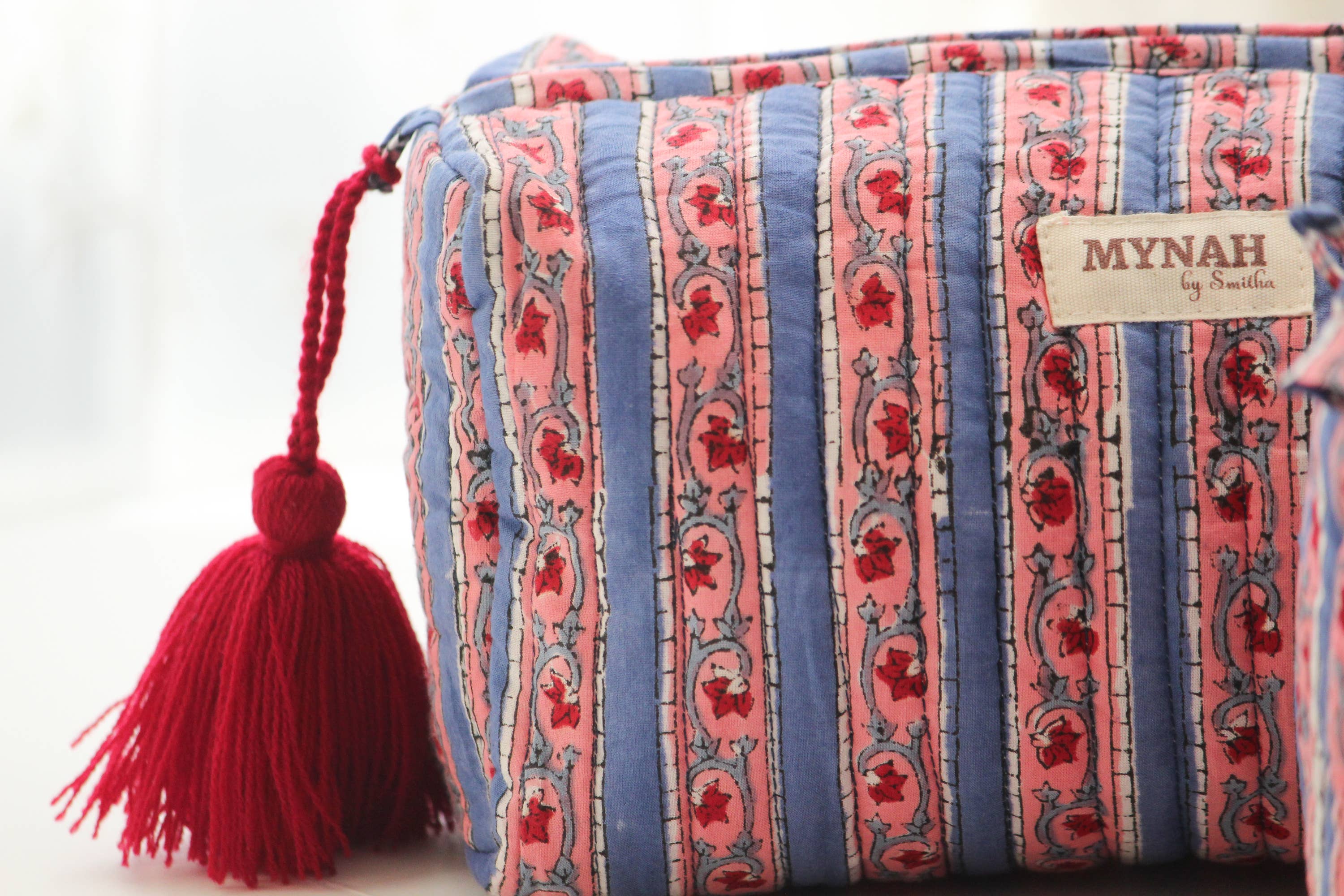 Nantucket strip travel/make up/organizer/wash bag-LARGE ONLY