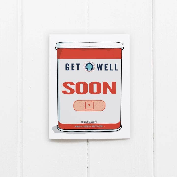 Get Well Soon Greeting Card