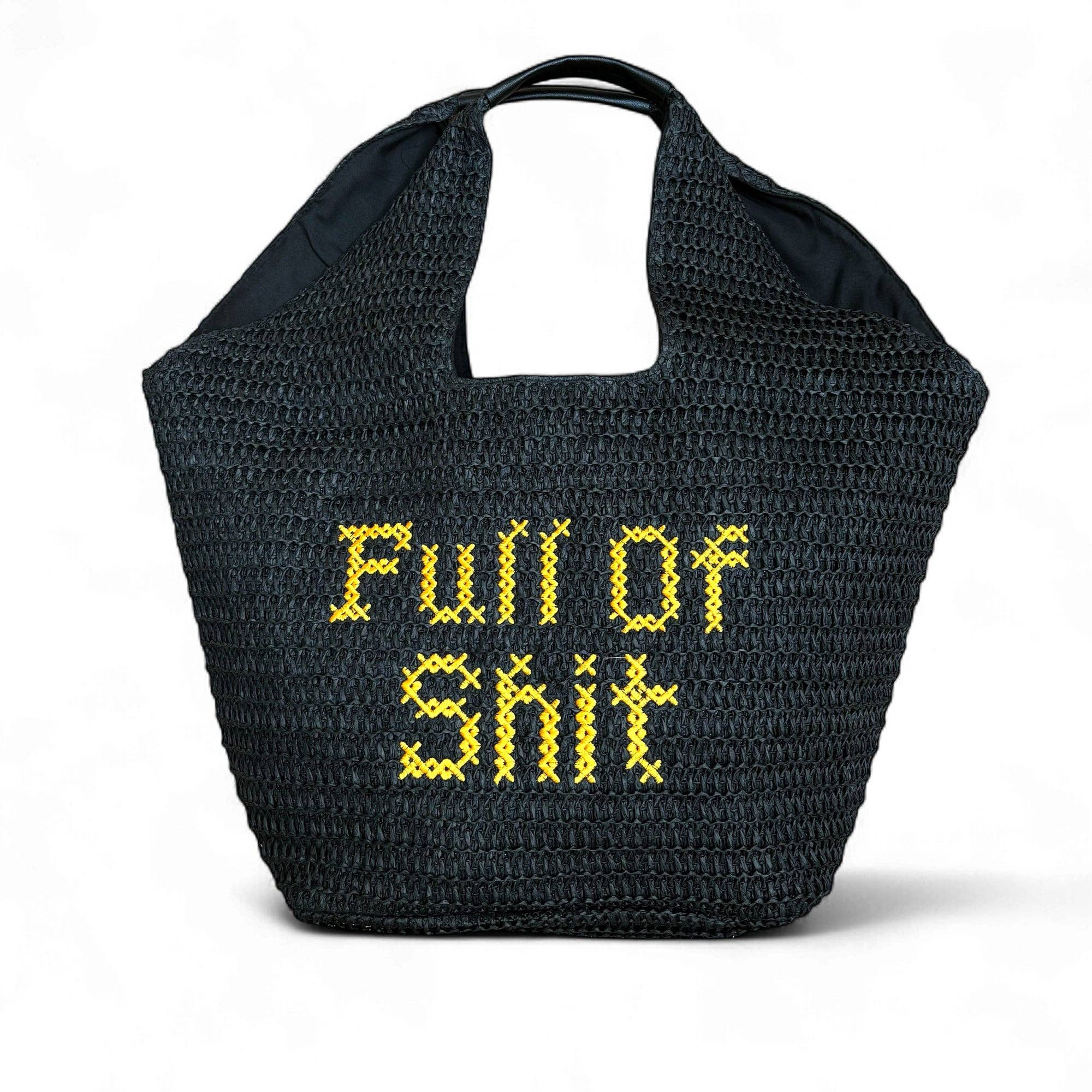FULL OF SHIT Oversized Beach Bag (Copy)