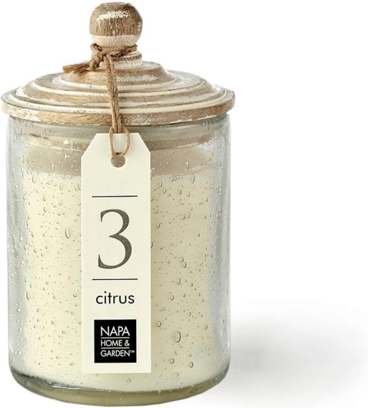 Napa Home and Garden Candle 3 citrus