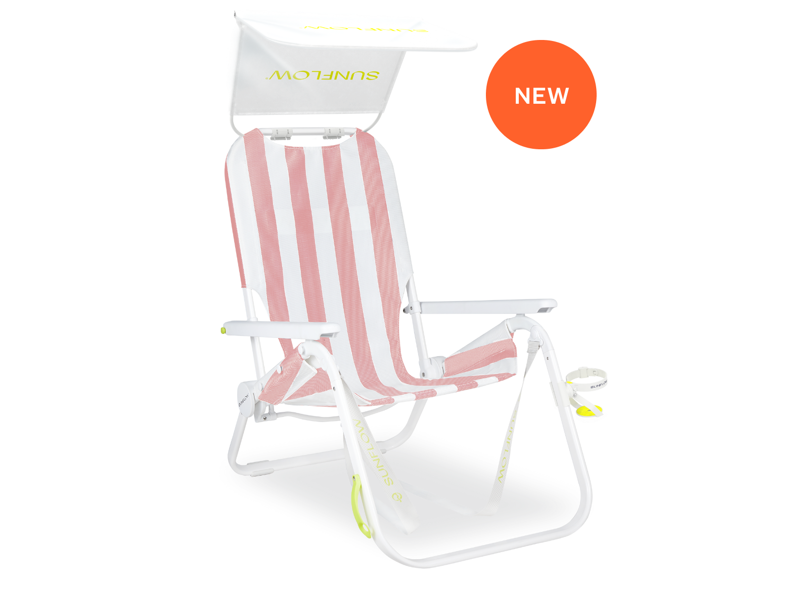 The Shore Thing Chair with Sun Shade and Drink Holder