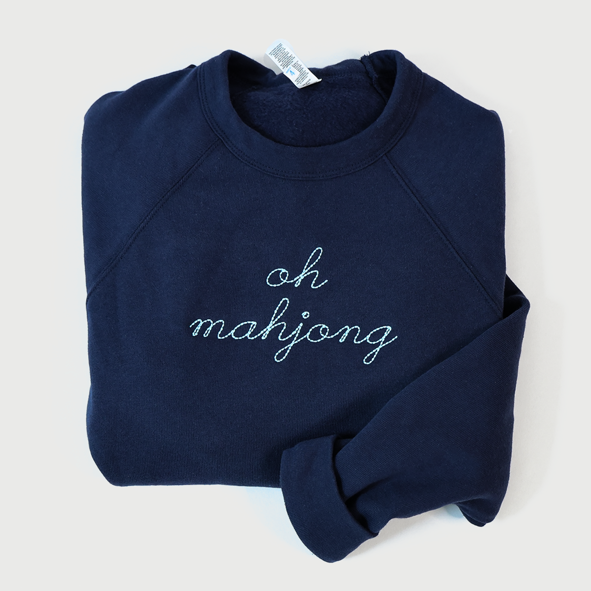 Oh Mahjong Raglan Sweatshirt