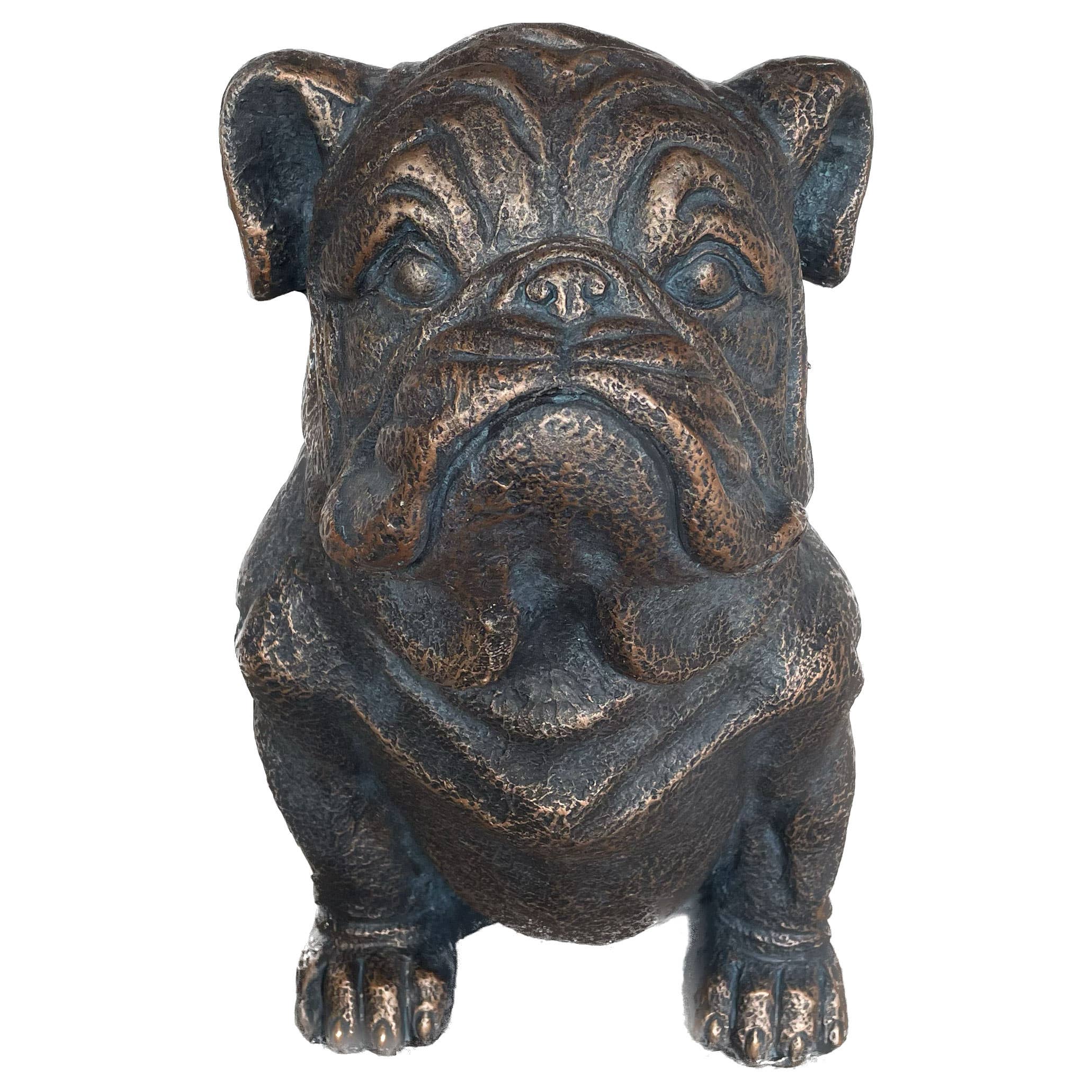 Sitting Bulldog Garden
Resin Statue 16"