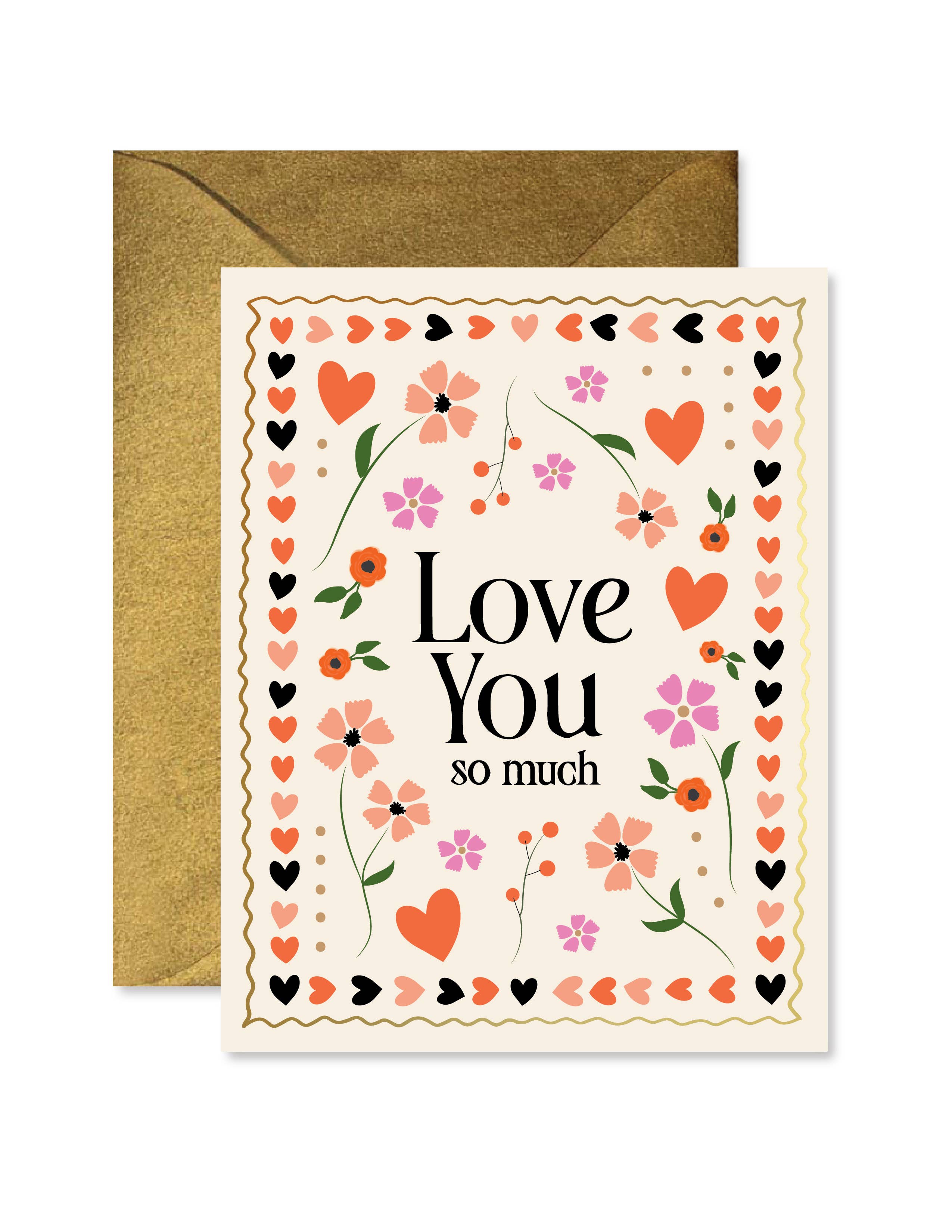 Love You So Much Greeting Card
