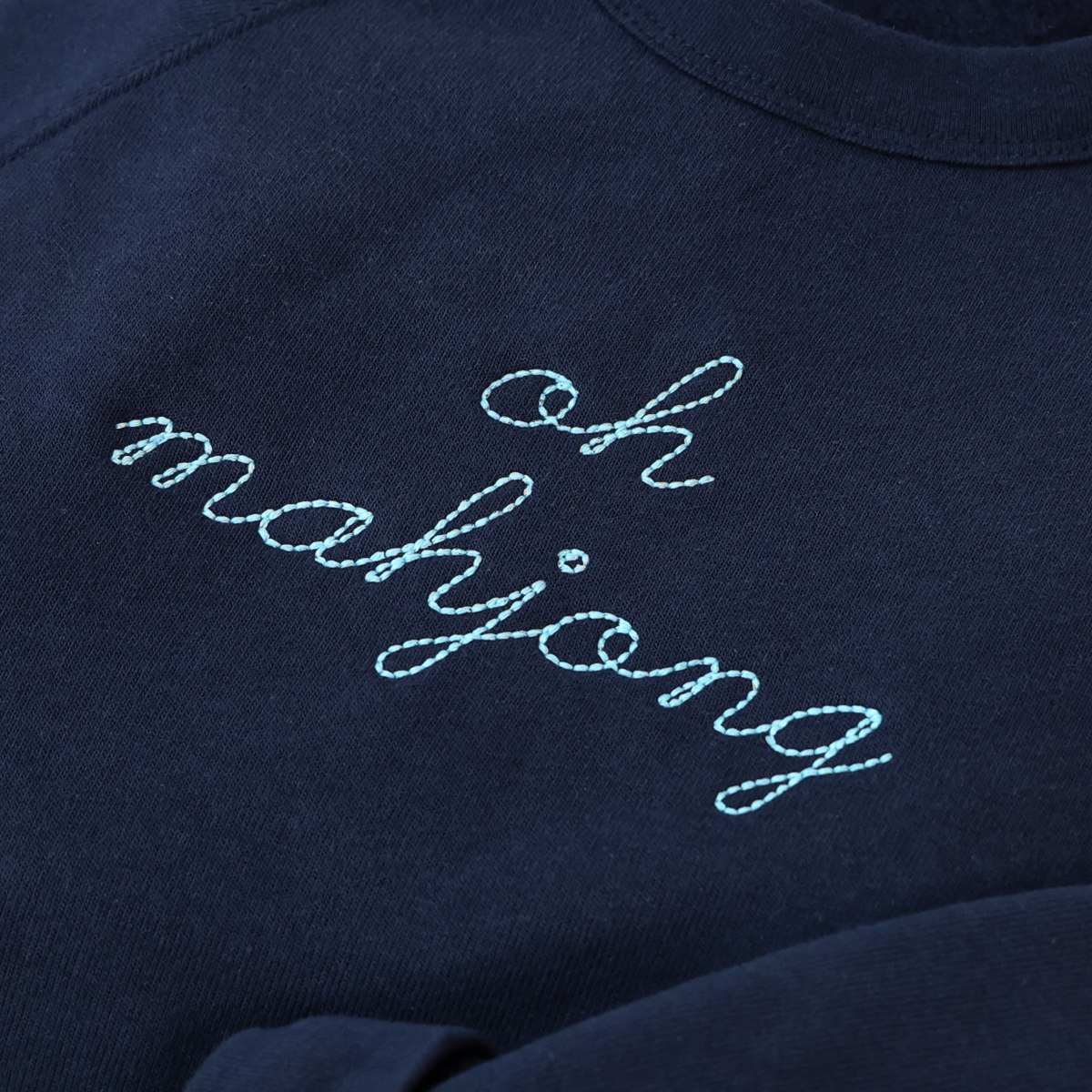 Oh Mahjong Raglan Sweatshirt