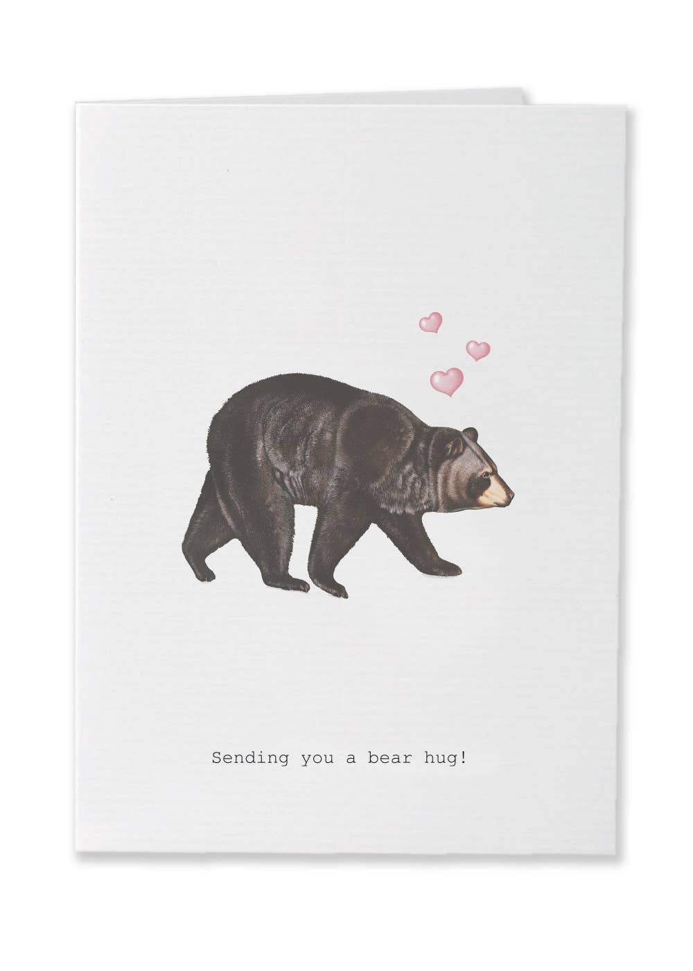 BEAR HUG GREETING CARD