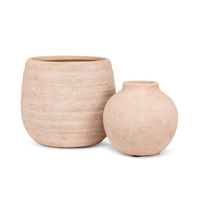 Coarse Texture Vase-4"H