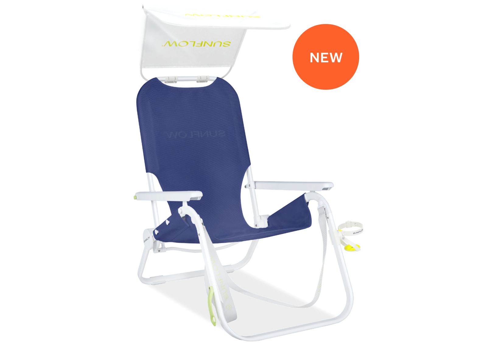 The Shore Thing Chair with Sun Shade and Drink Holder