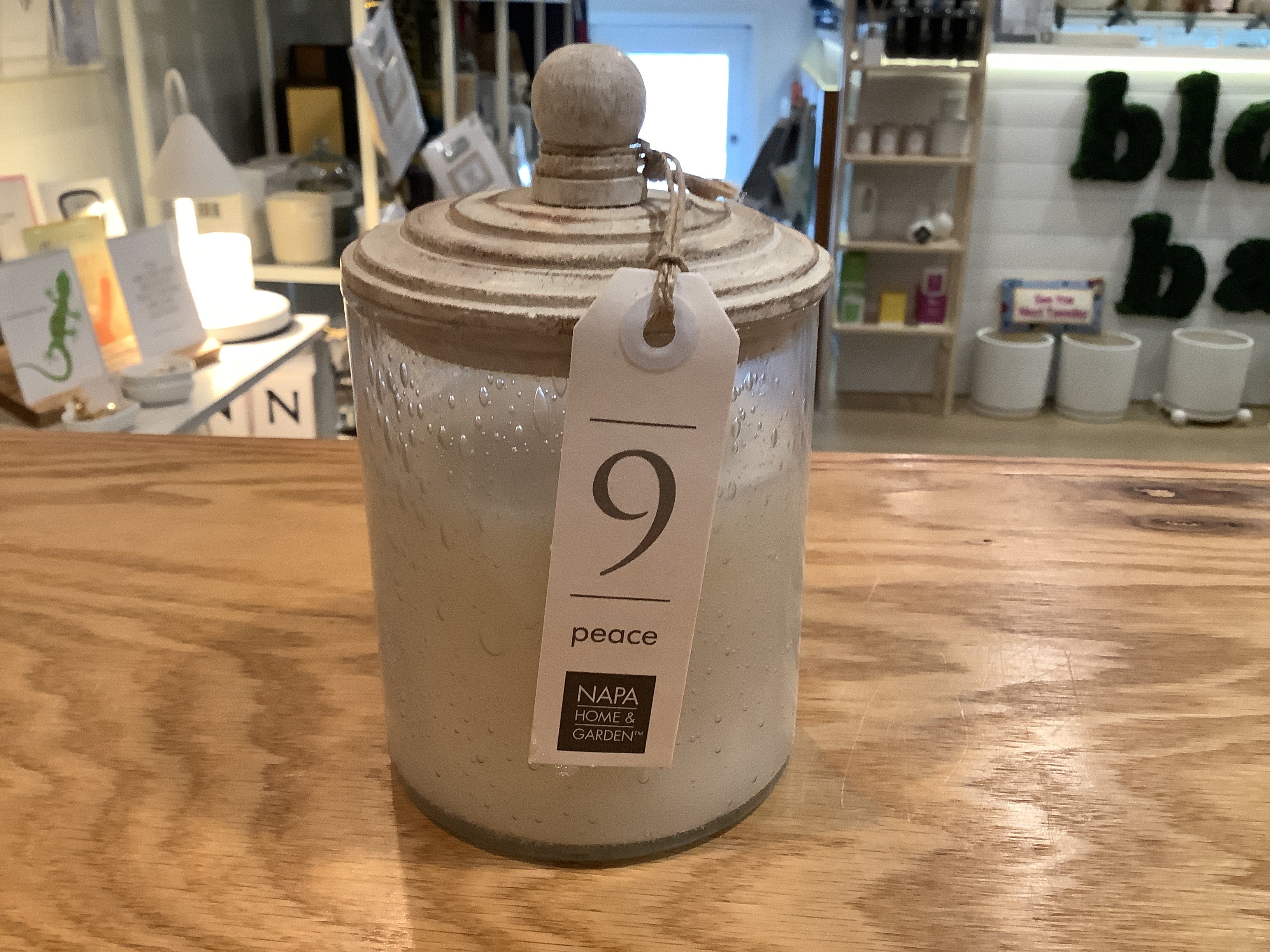 Napa Home and Garden Candle 9 peace