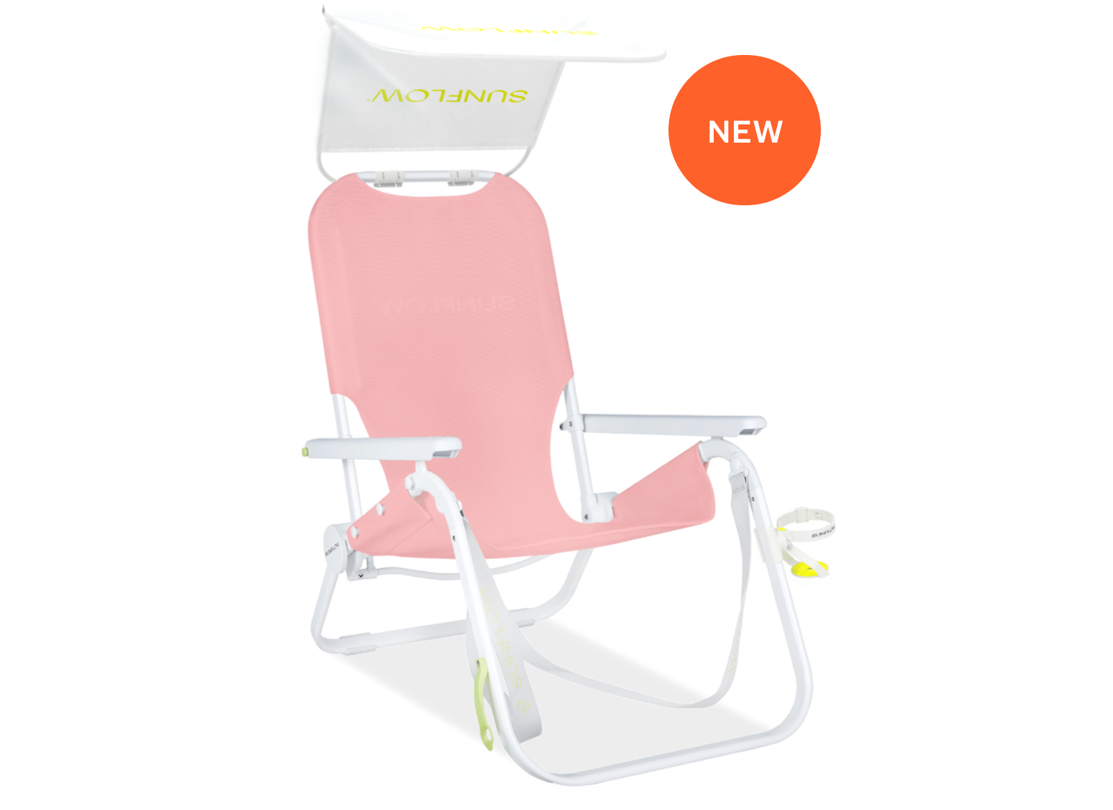 The Shore Thing Chair with Sun Shade and Drink Holder