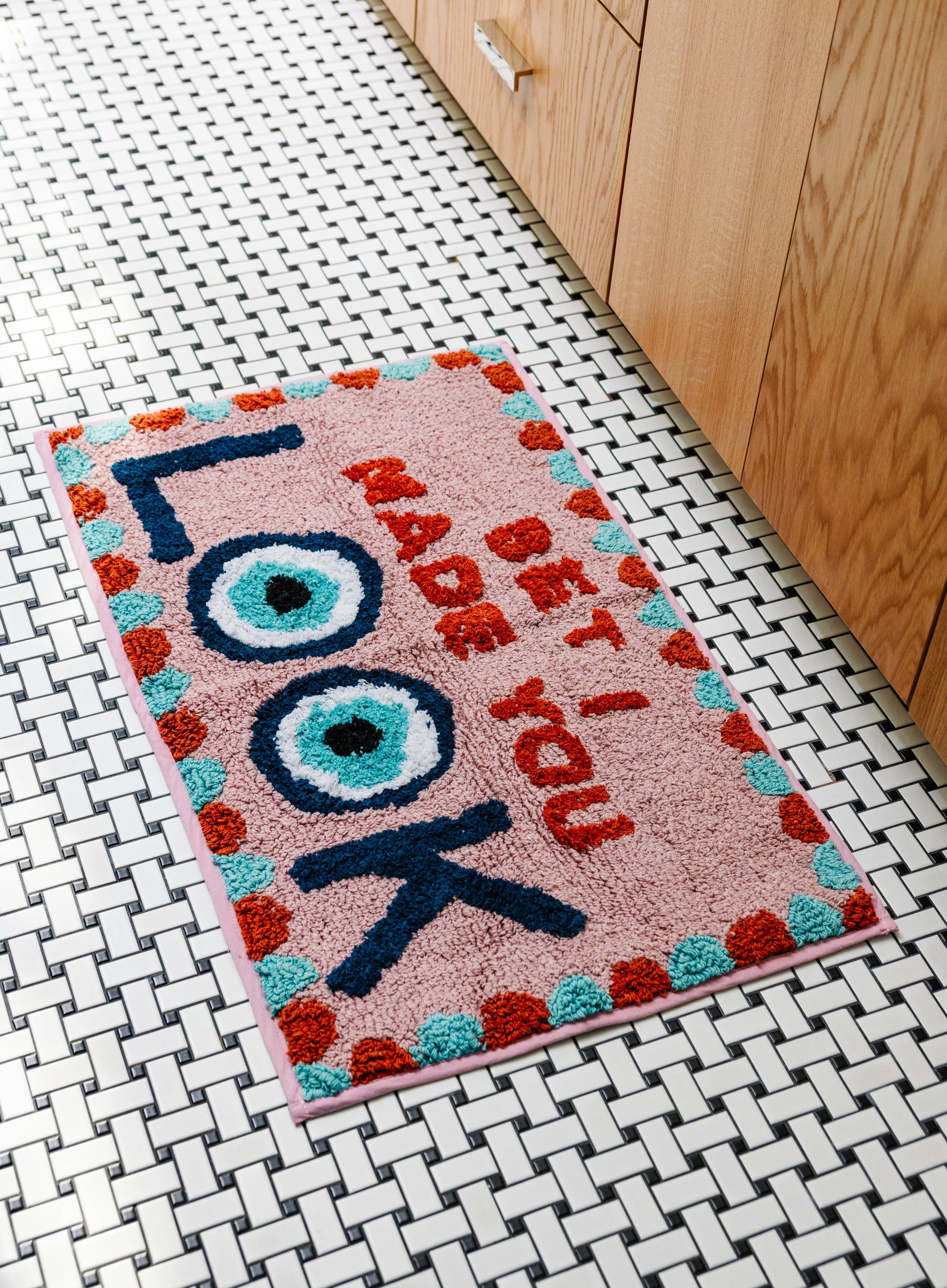 Made You Look Bath Mat