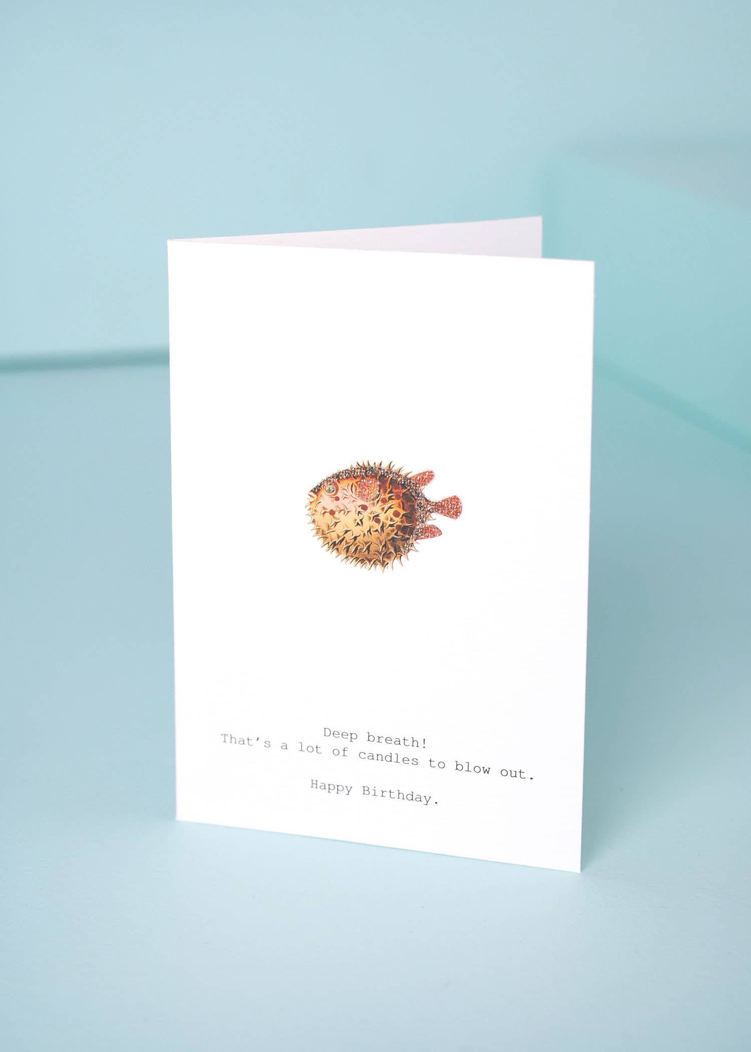 DEEP BREATH GREETING CARD