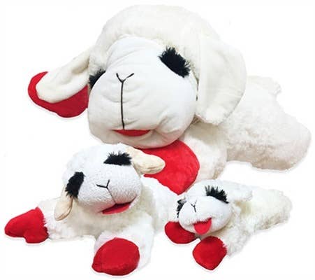 Lamb Chop Plush Dog Toy 10"