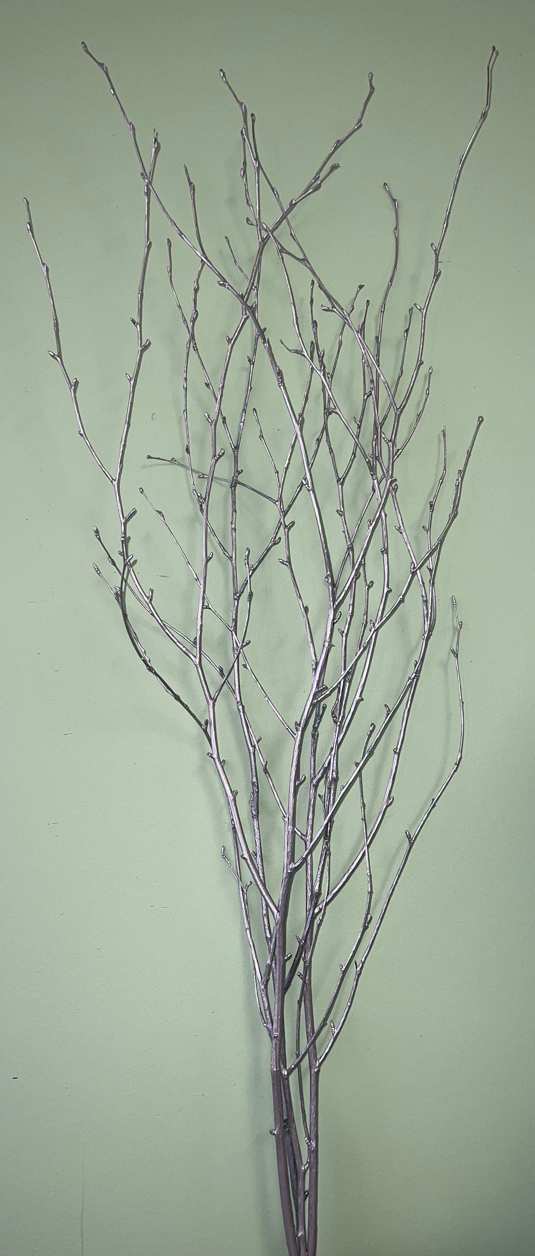 Painted Birch Branches, 4pc sleeve (3-4ft)
