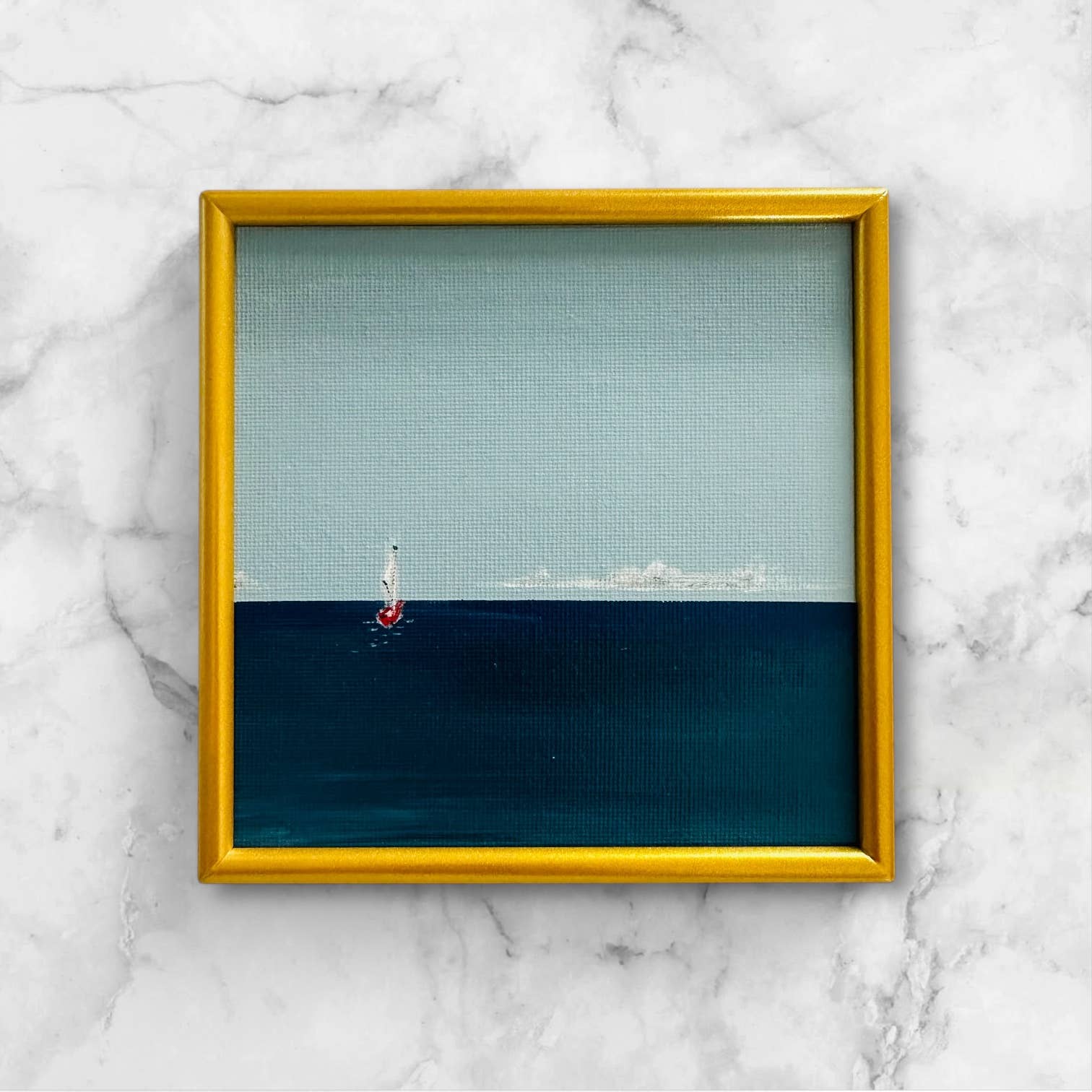 I'm Out: A little Red Sailboat