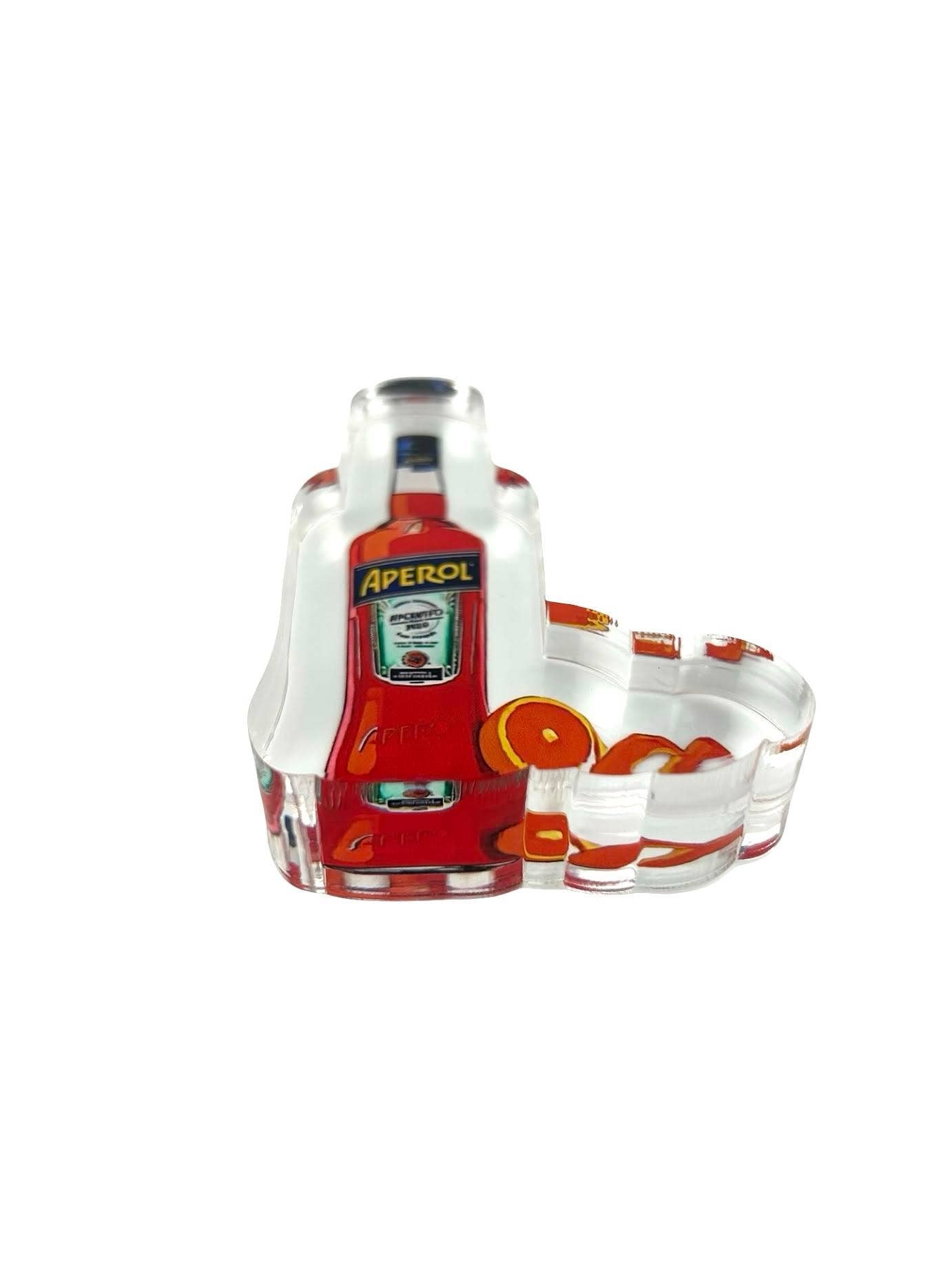 Acrylic Napkin Weight, Orange Cocktail