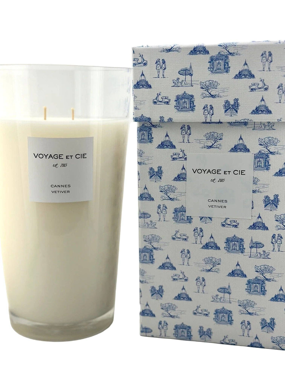 Voyage et cie-Les Vacances Collection - Blue & White