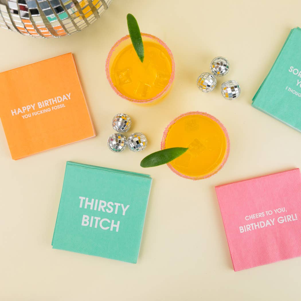 Sorry I Called You Old, I Thought You Knew -Birthday Napkins