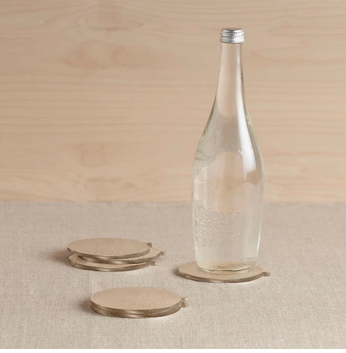 Brass Artisan Coasters-set of 6