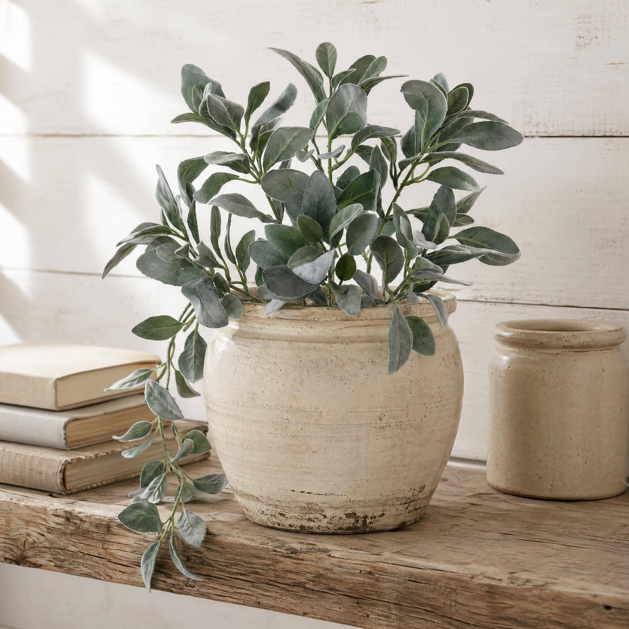 29" Lambs Ear Faux Flower - Realistic Decorative Stem