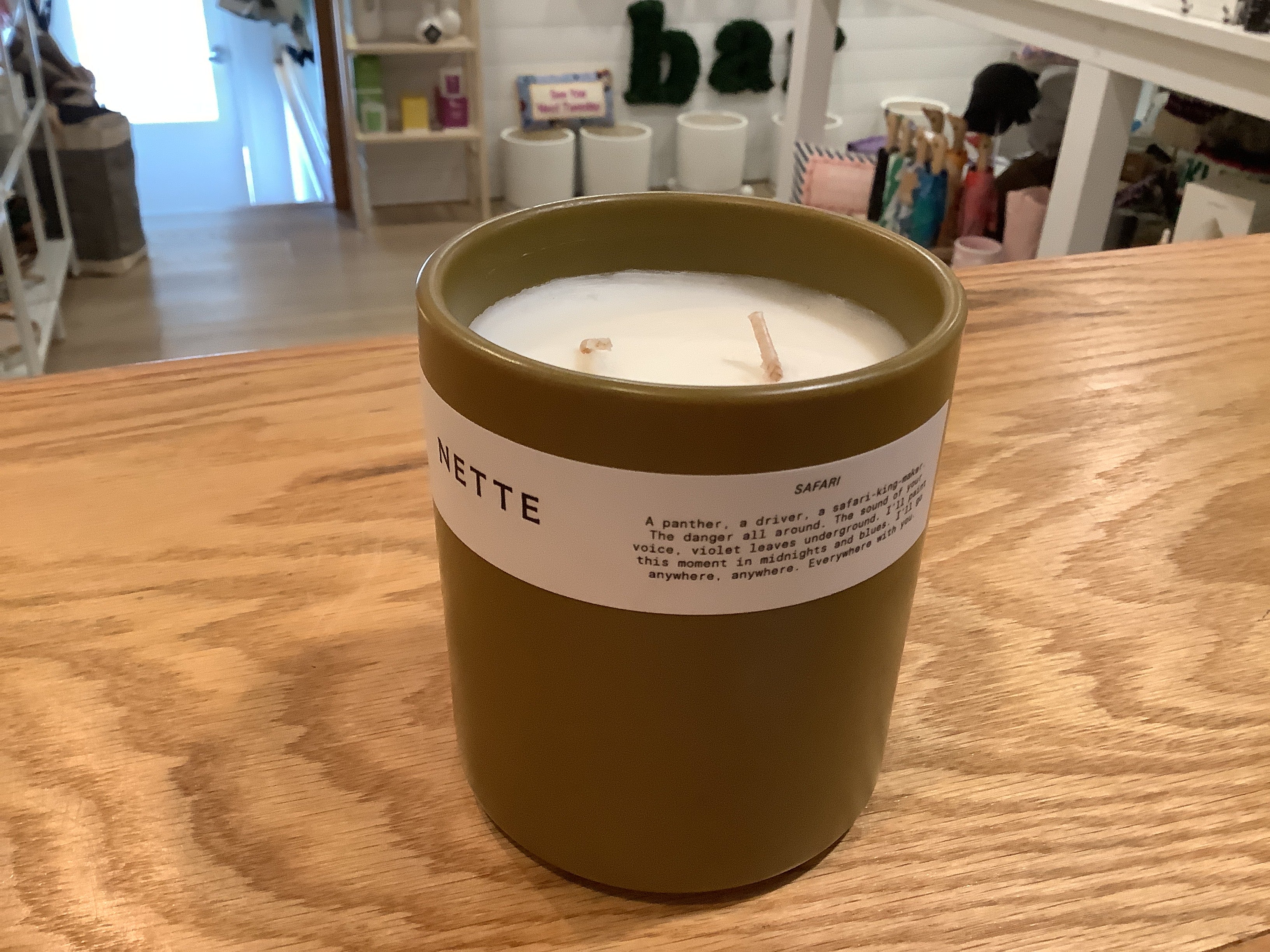 Nette Candle Safari