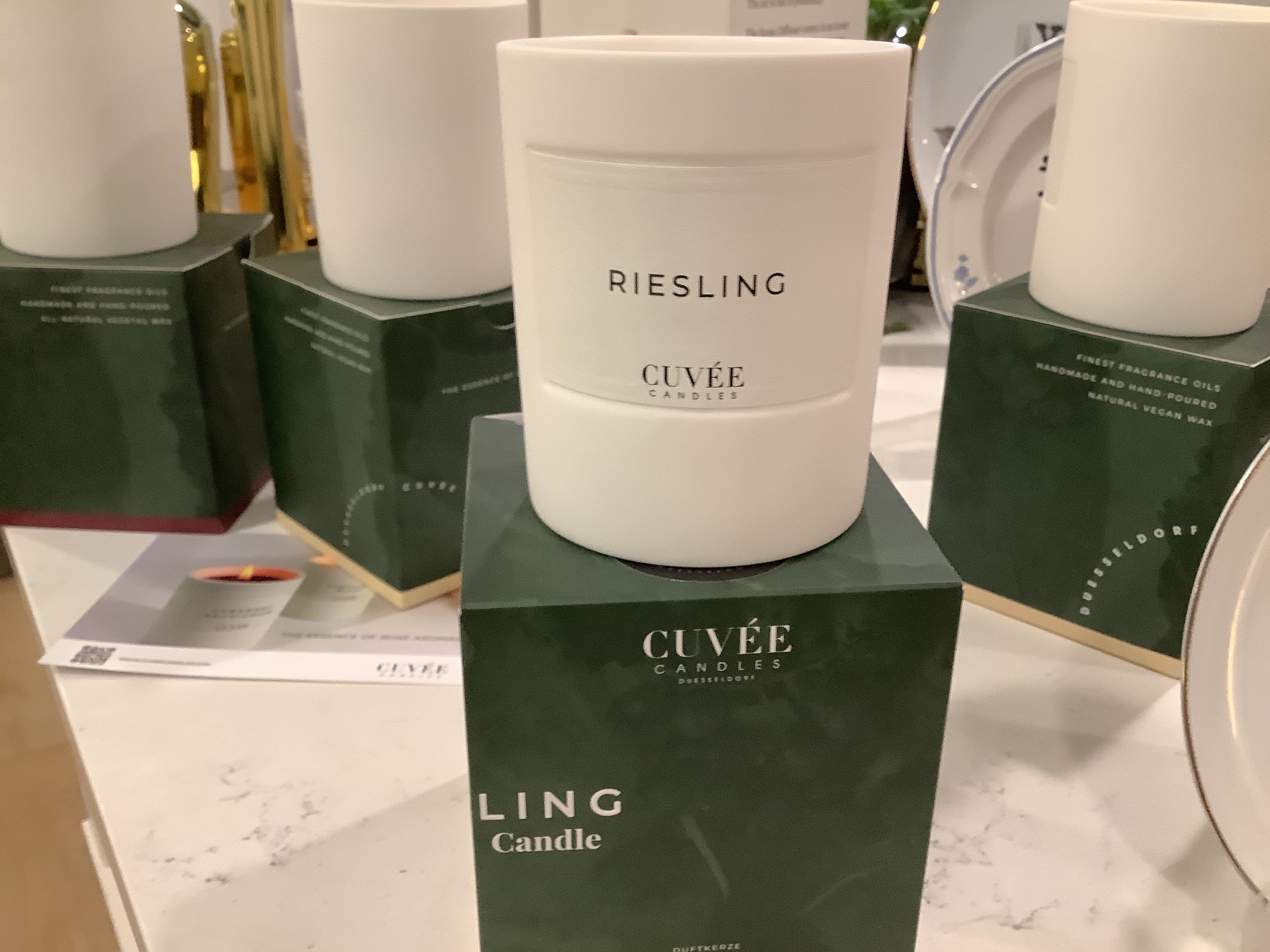 Cuvée-Riesling candle