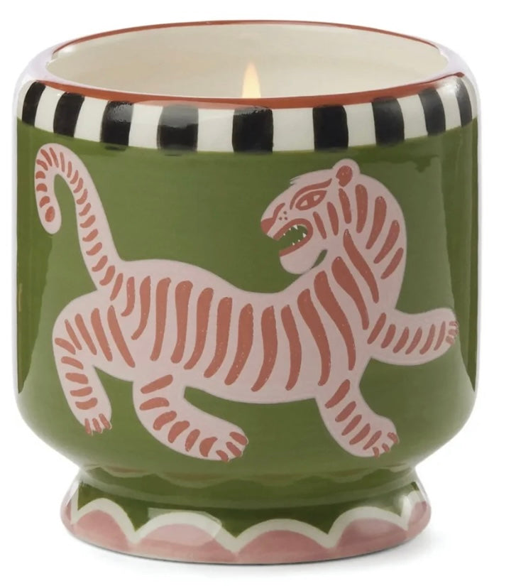 Paddywax Tiger Black Cedar & Fig 8oz Candle