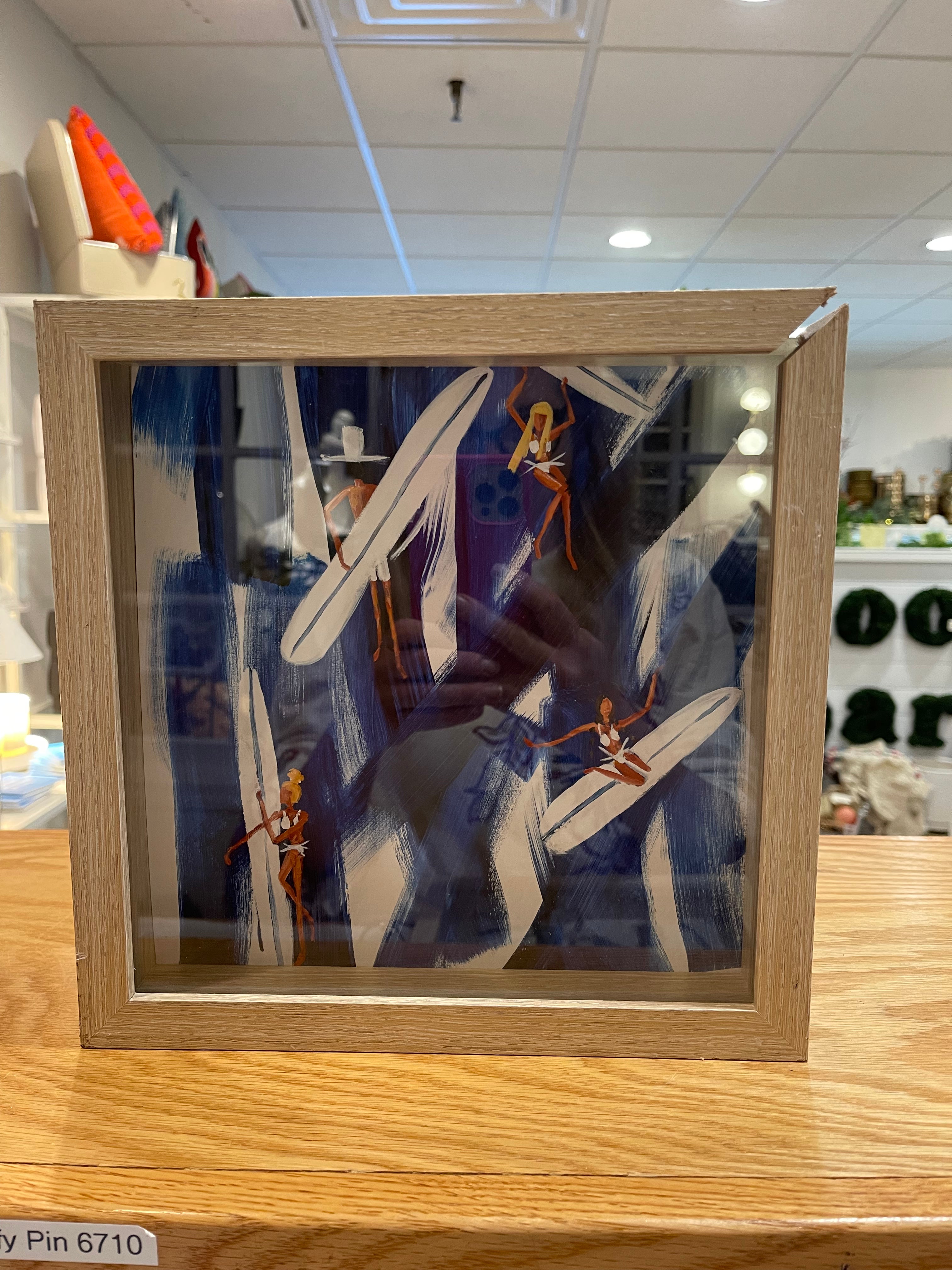 KPalm Art- Surfers Framed
