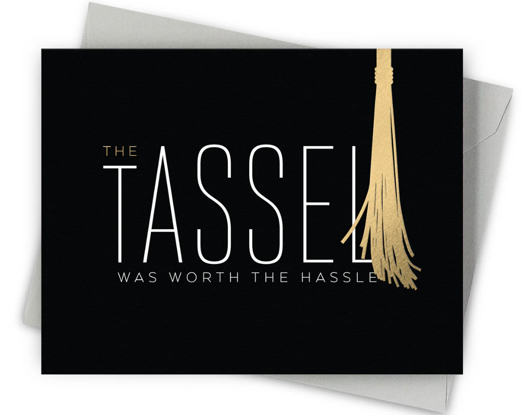 TASSEL HASSLE CARD