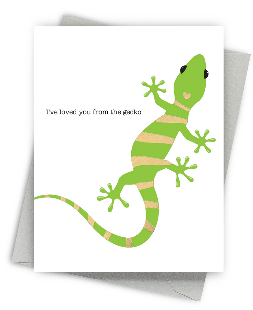FROM THE GECKO CARD