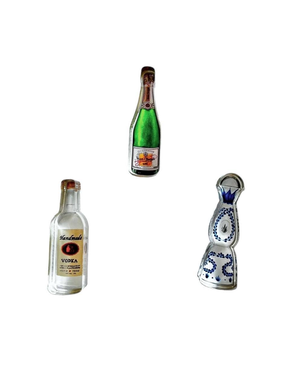 Acrylic Napkin Weight, Vodka