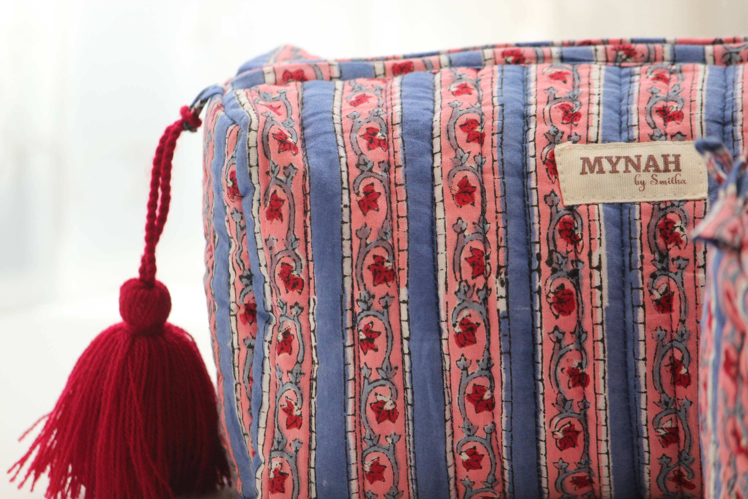 Nantucket strip travel/make up/organizer/wash bag-LARGE ONLY