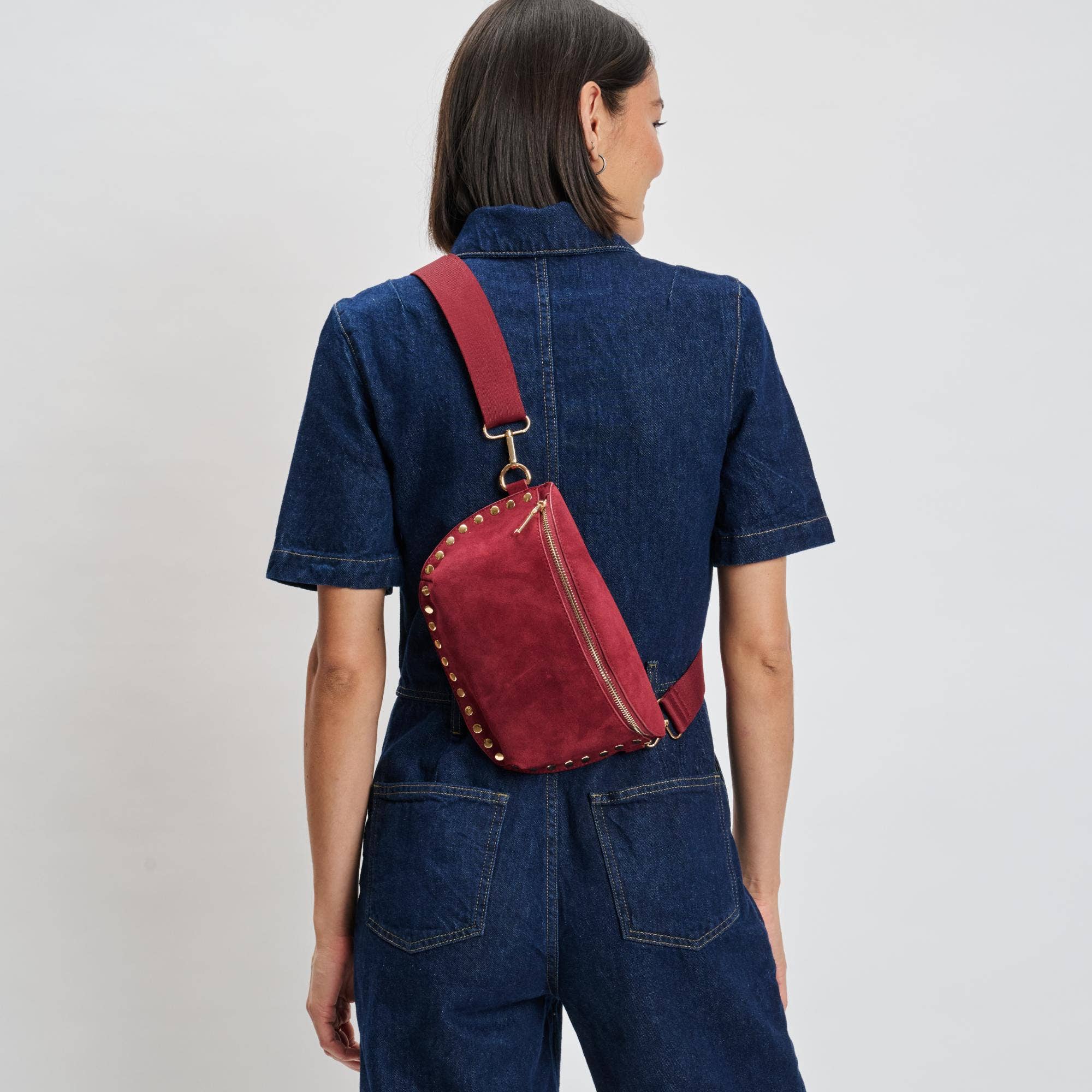 Moda Luxe Gizelle-Suede Belt Bag