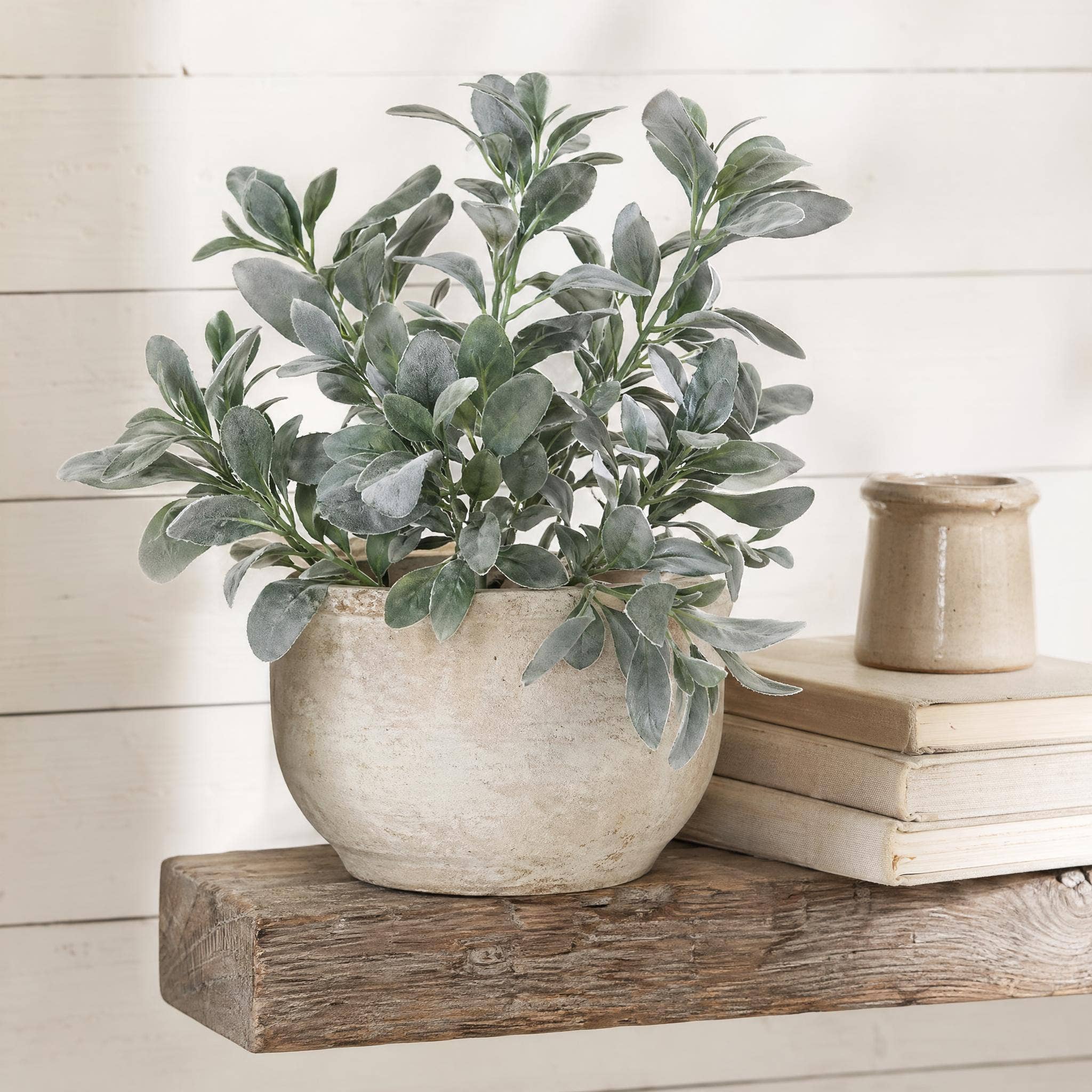 29" Lambs Ear Faux Flower - Realistic Decorative Stem