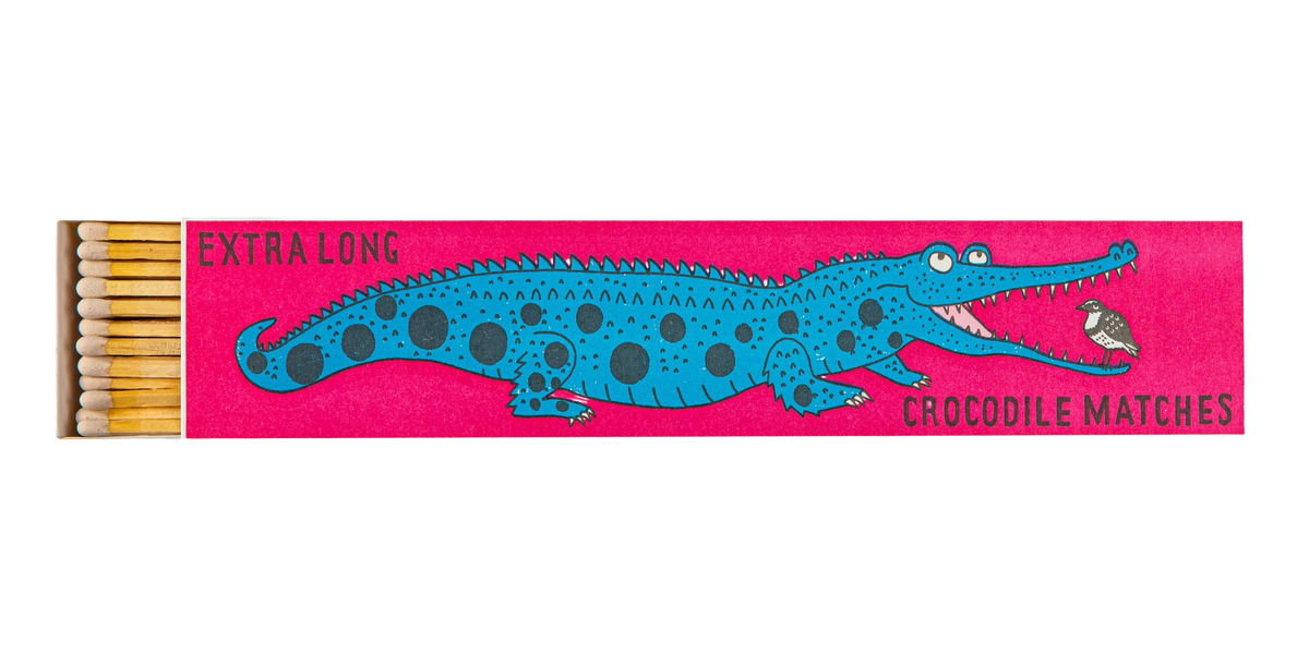 Crocodile | Long - Safety Matches