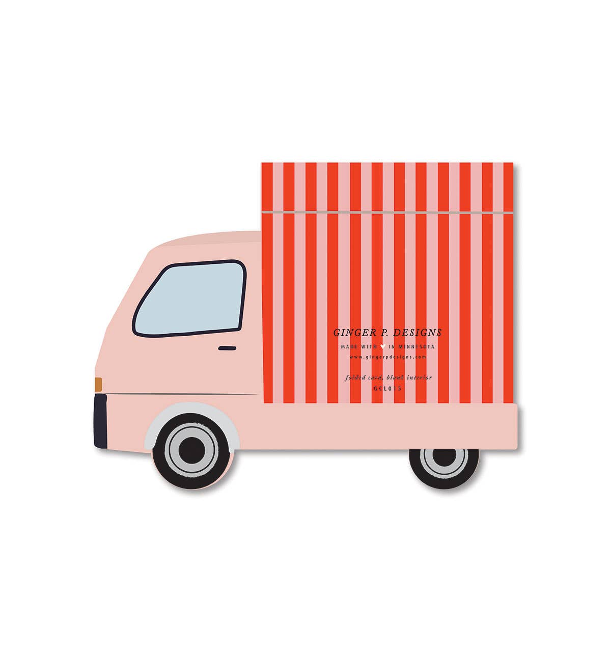 Love Truck Greeting Card