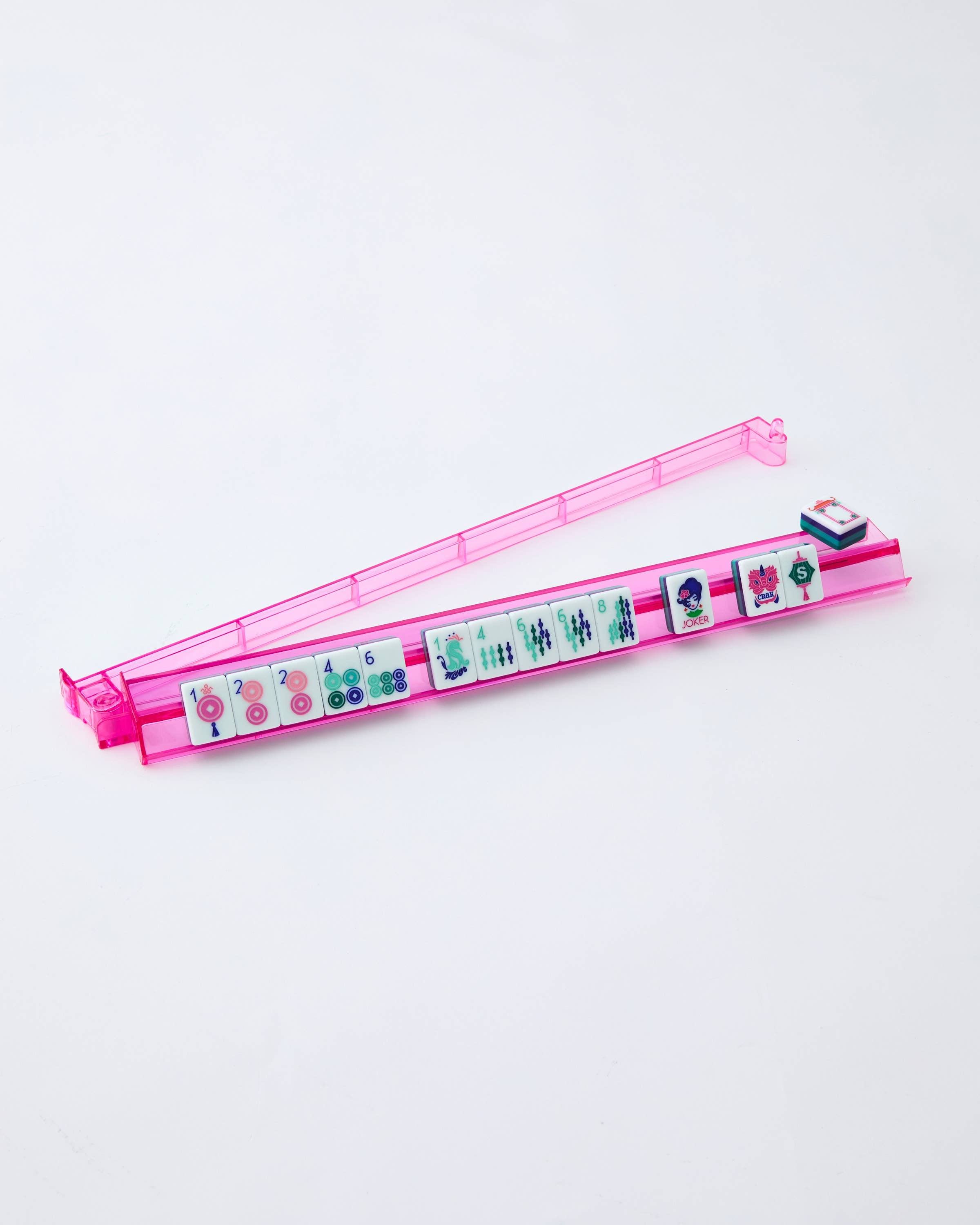Mahjong Acrylic Rack and Pusher Set