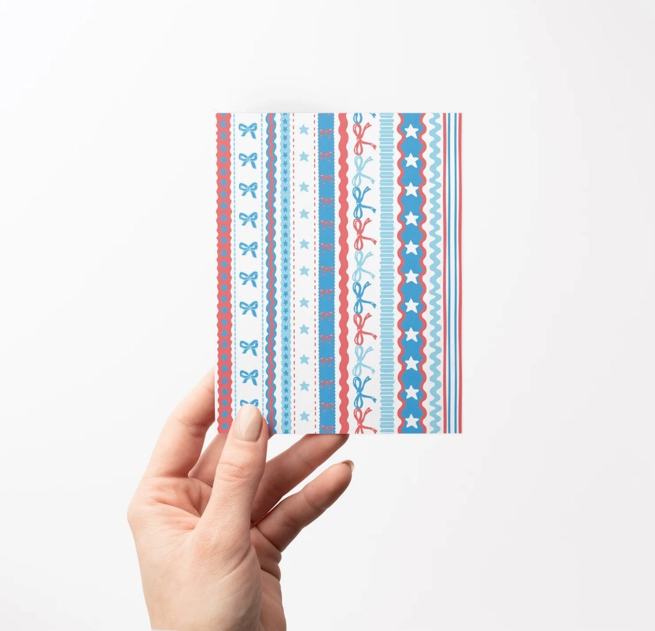 Ramus and Co. Red, White and Blue Card