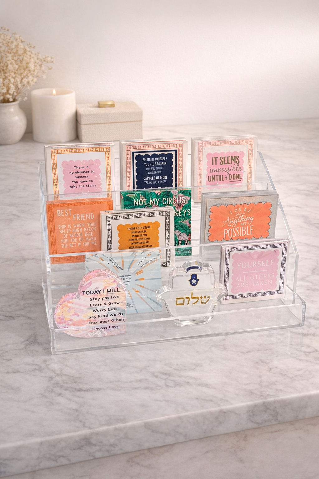 Coaster Display, Acrylic Retail Display