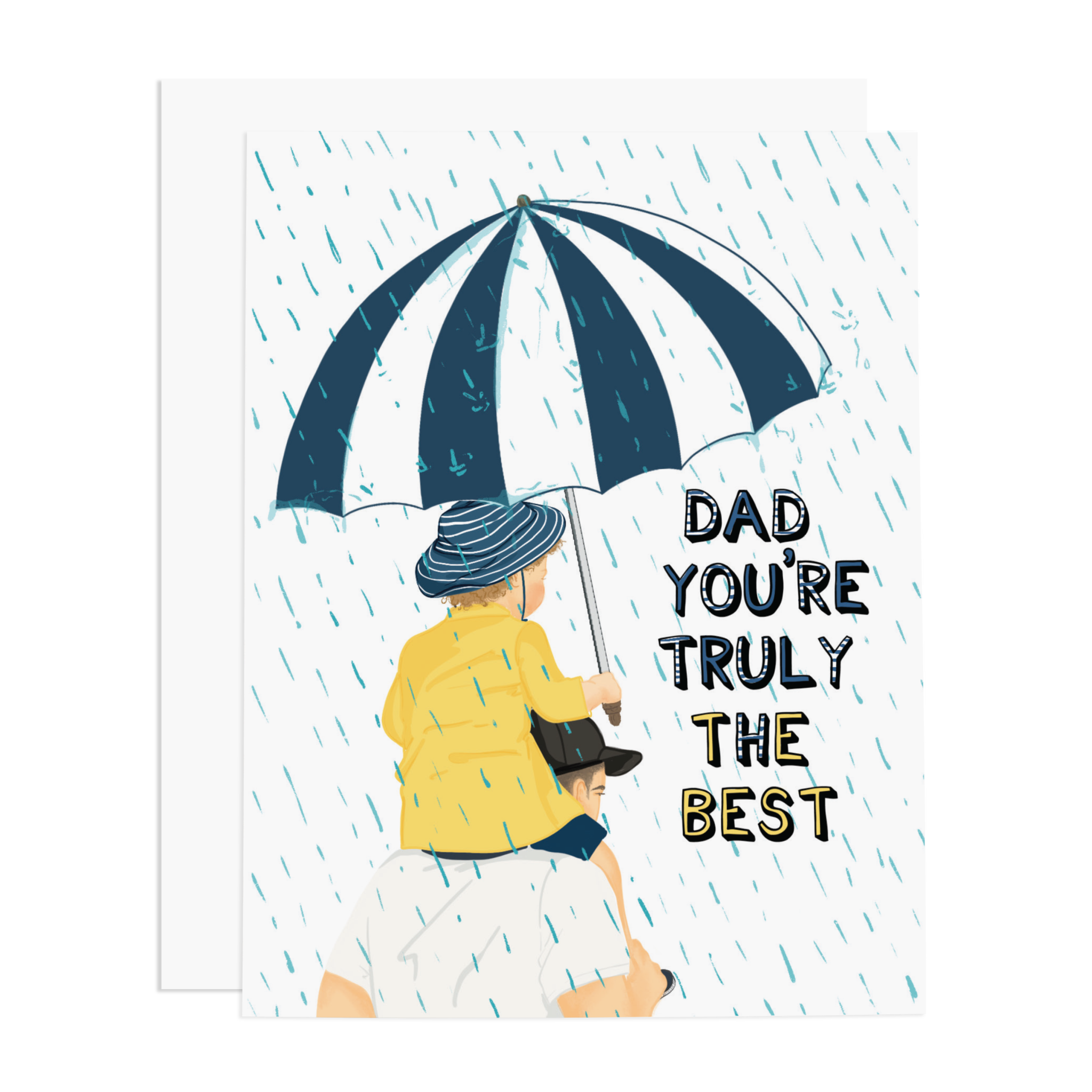 Dad You're Truly the Best Father's Day Greeting Card