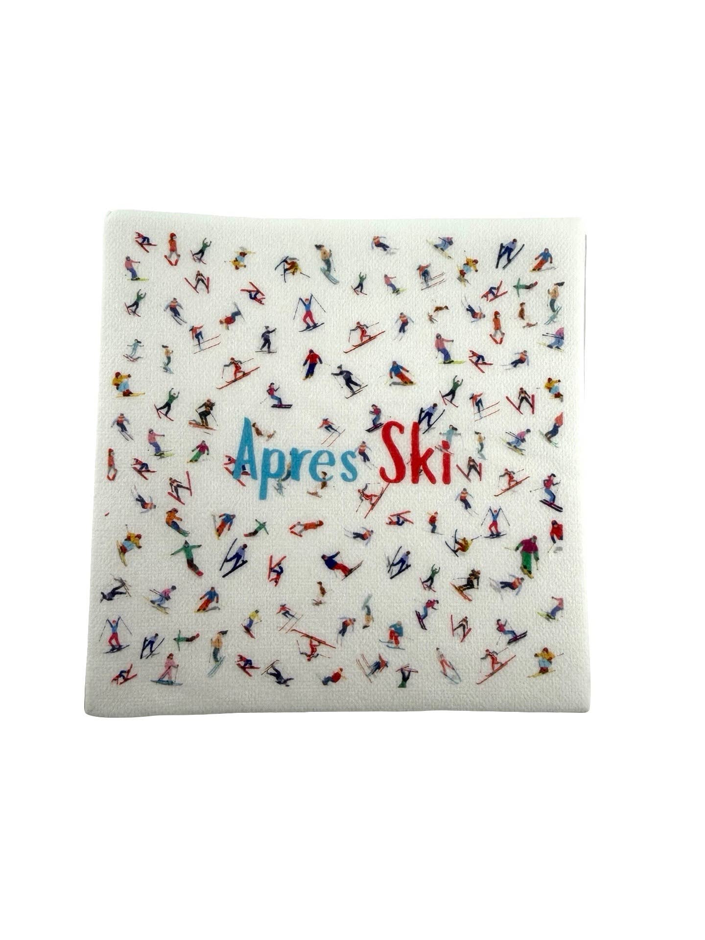 Linen-Feel Cocktail Napkins, Apres Ski