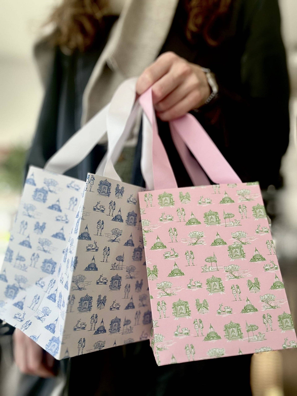Voyage et cie-Les Vacances Collection - Pink & Green