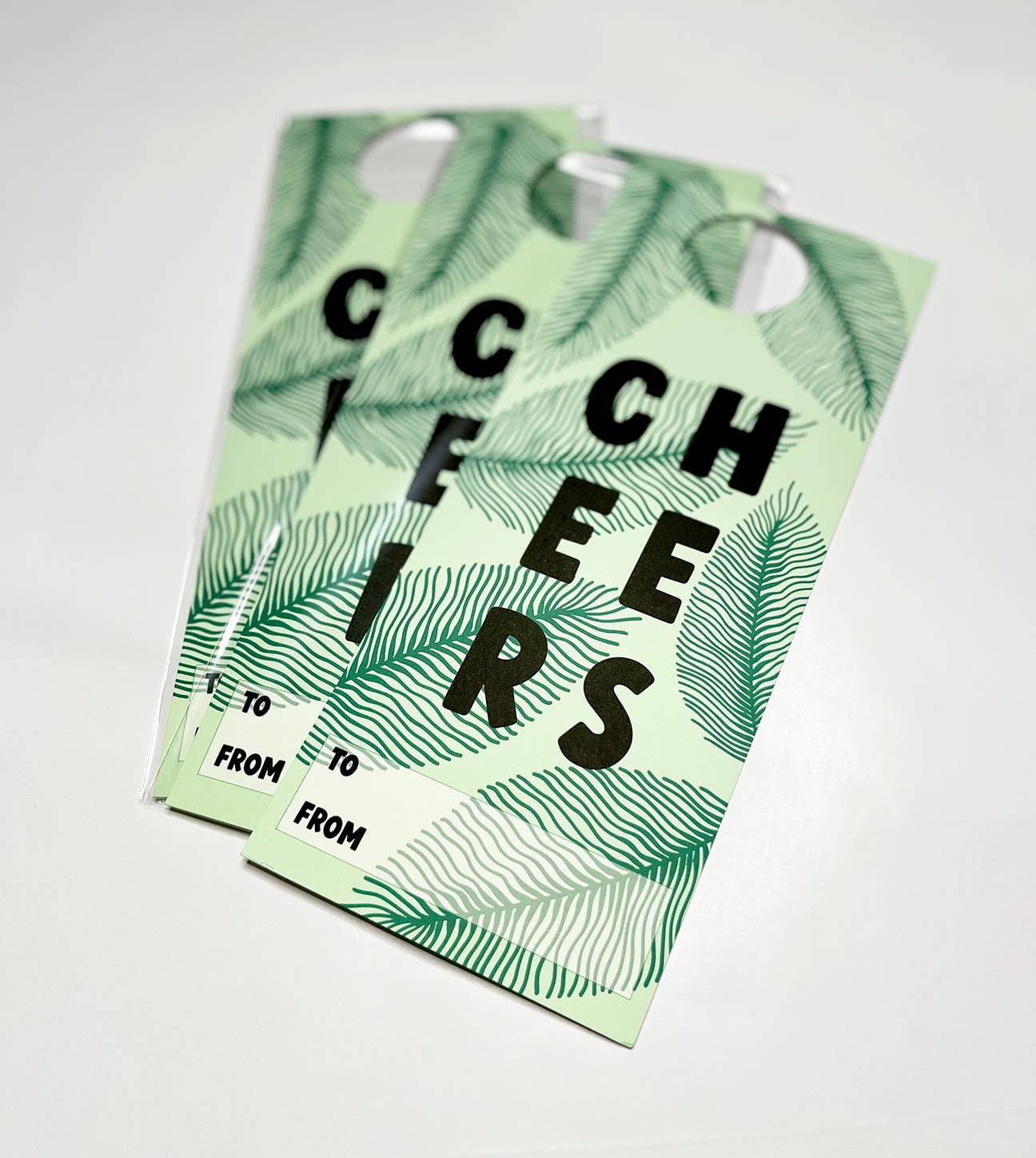 Cheers Wine Bottle Gift Tag, Hostess Gift, Happy hour