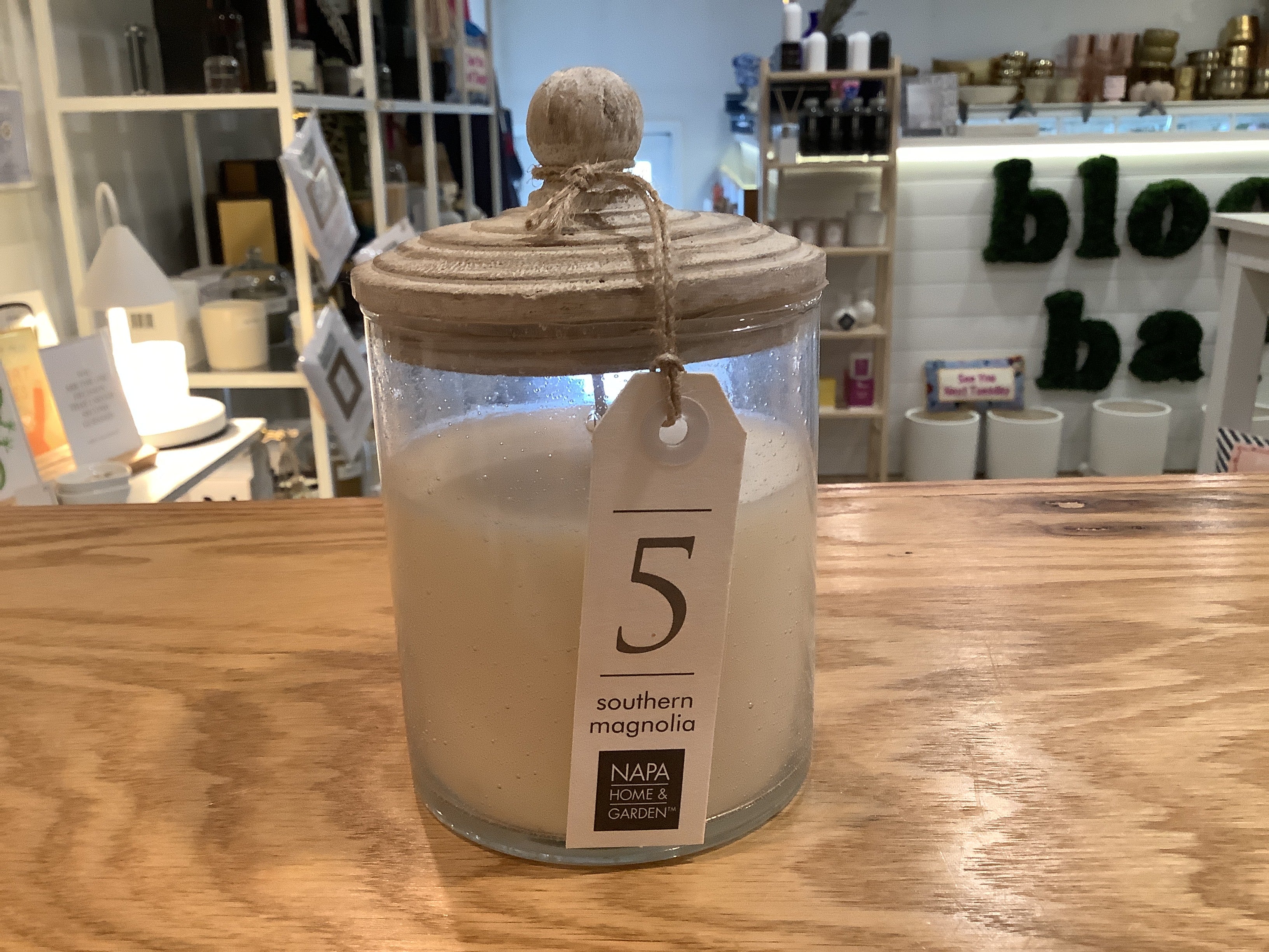 Napa Home and Garden Candle 5 southern magnolia