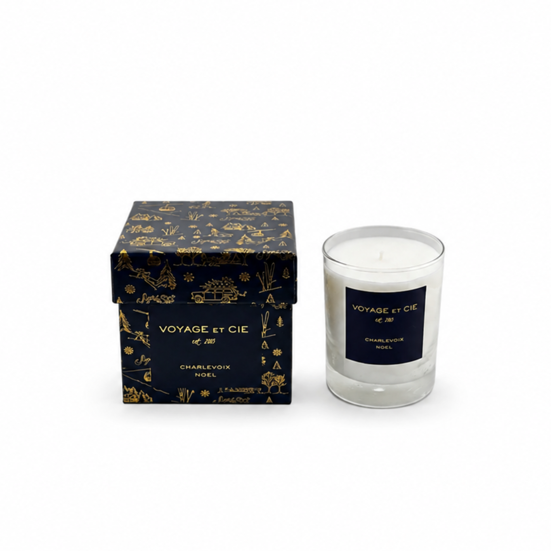 Voyage et cie-Après Ski Collection - Blue & Gold