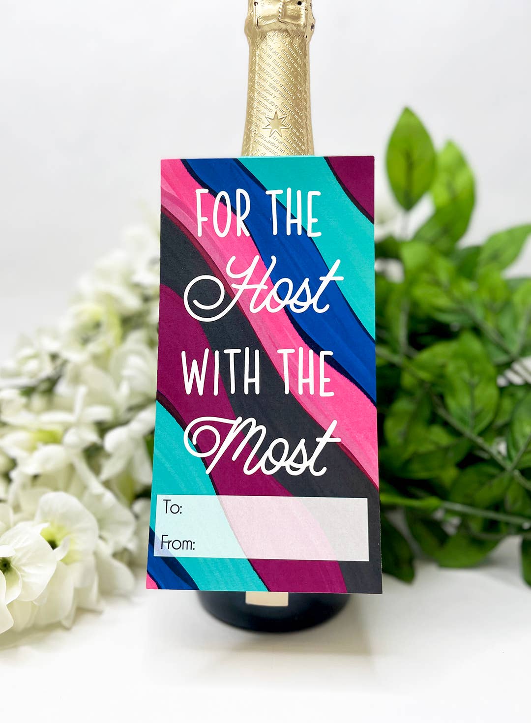 Wine Bottle Gift Tag, wine related, hostess Gift store items