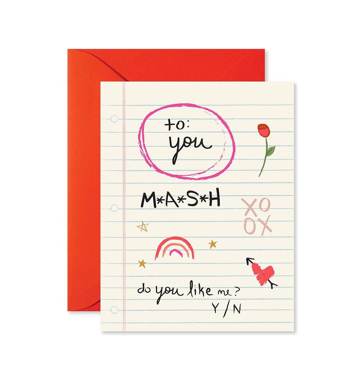MASH Love Note Greeting Card