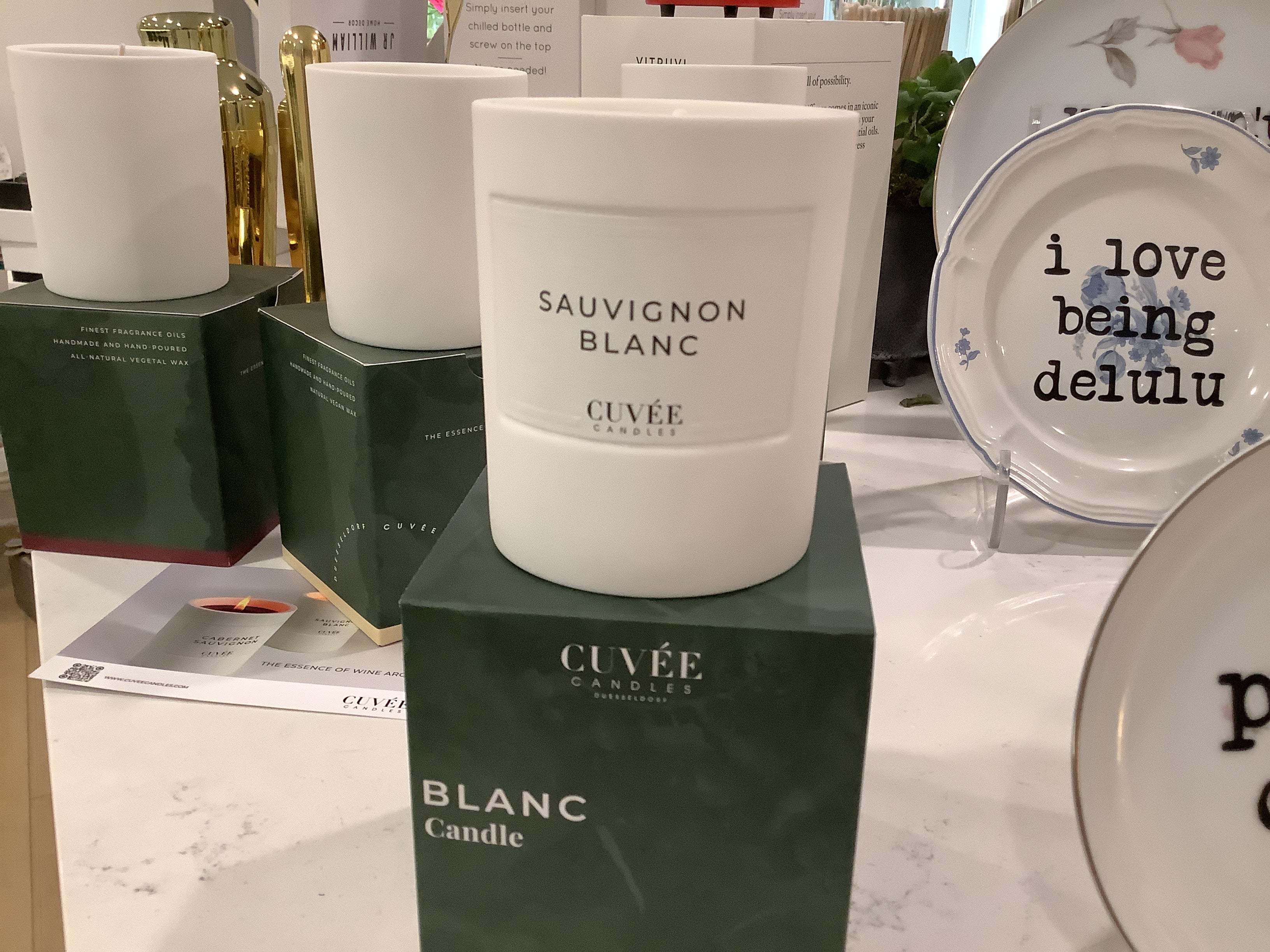 Cuvée-Sauvignon Blanc candle