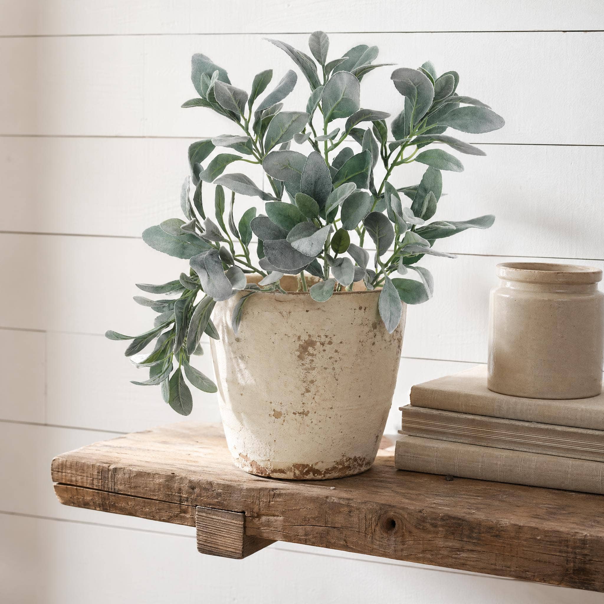 29" Lambs Ear Faux Flower - Realistic Decorative Stem